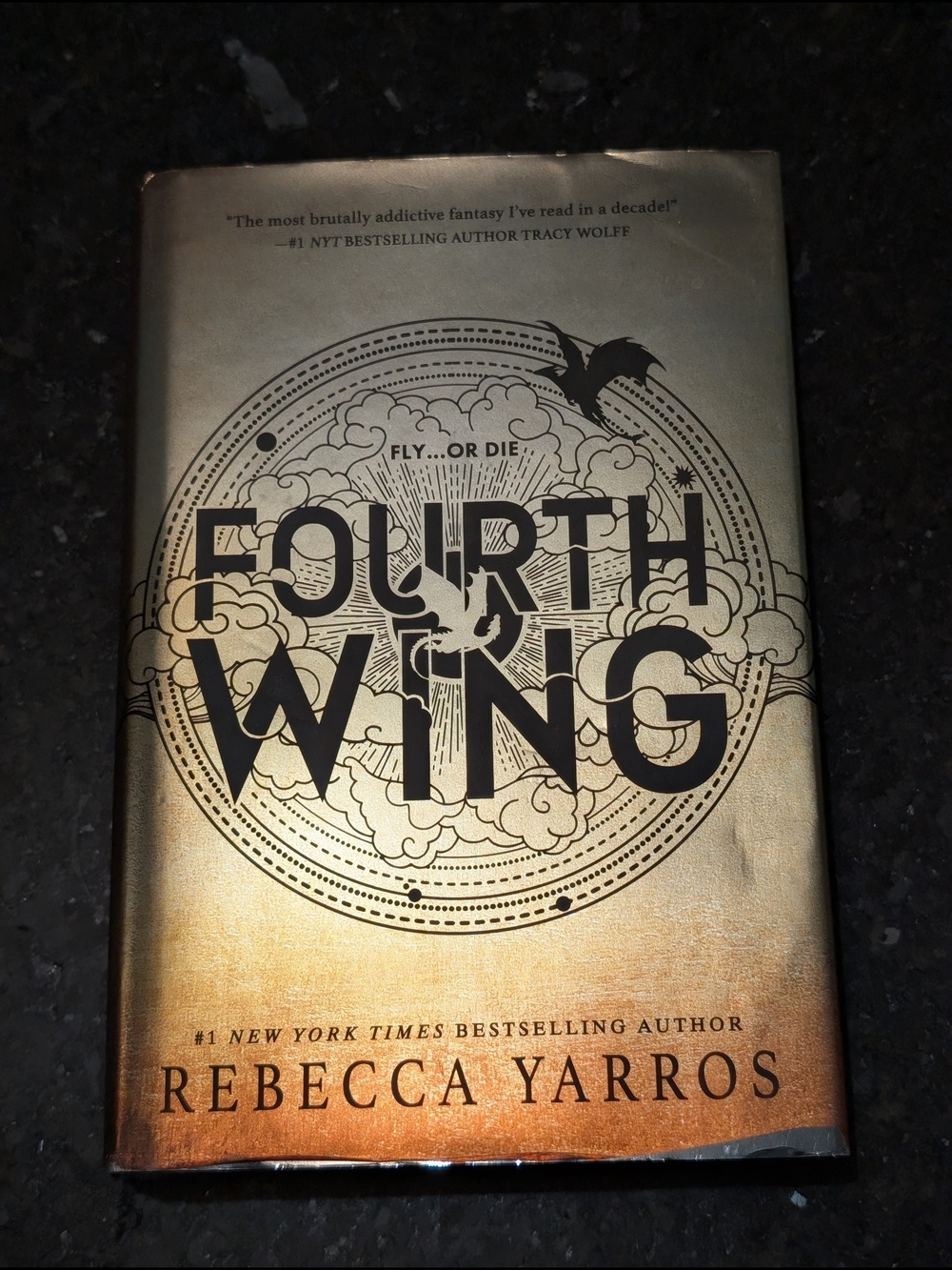 Fourth Wing Hardcover Book